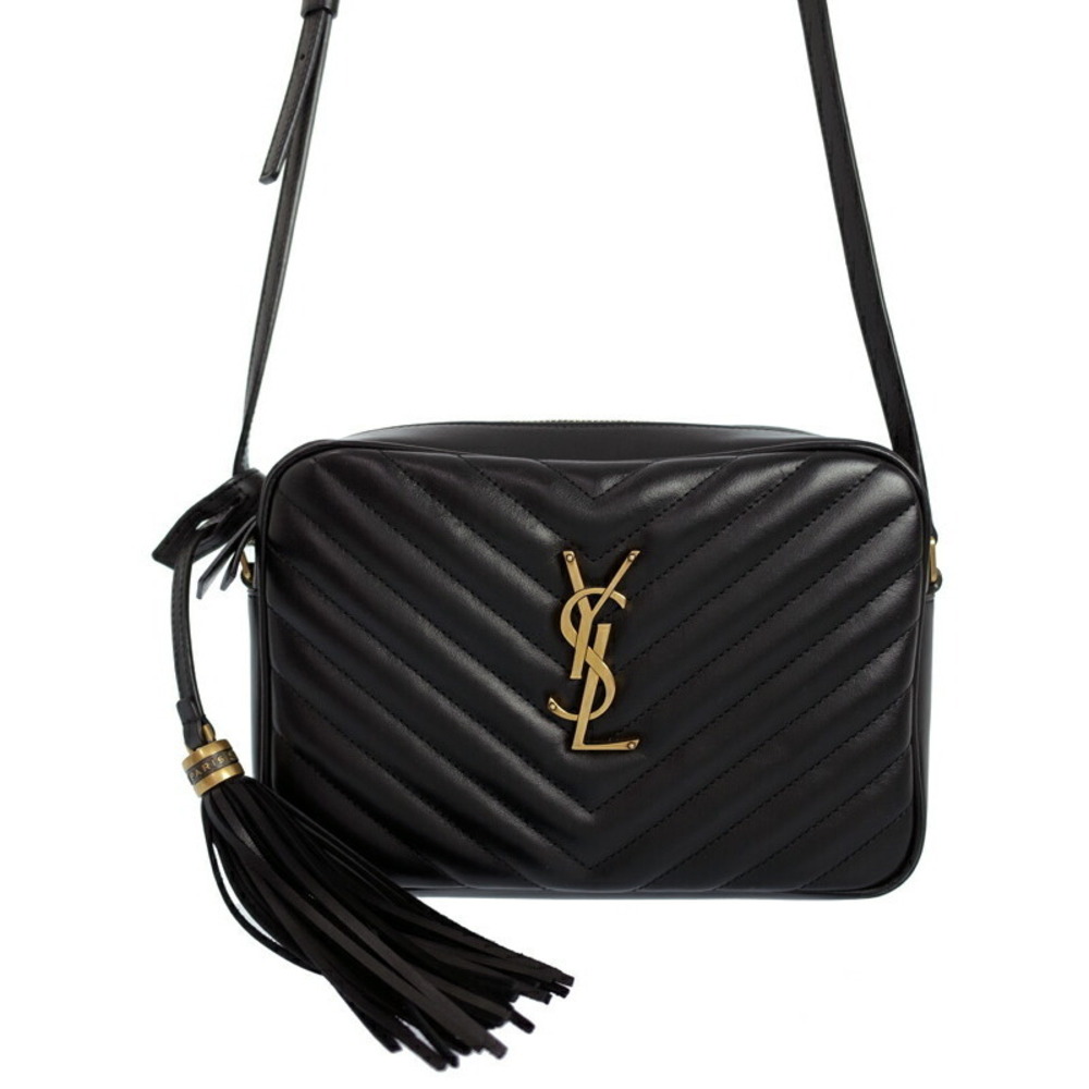 SAINT LAURENT Paris Fringe Saint Paris Lou Camera Bag Shoulder